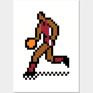 8-Bit Basketball - Alabama Posters and Art